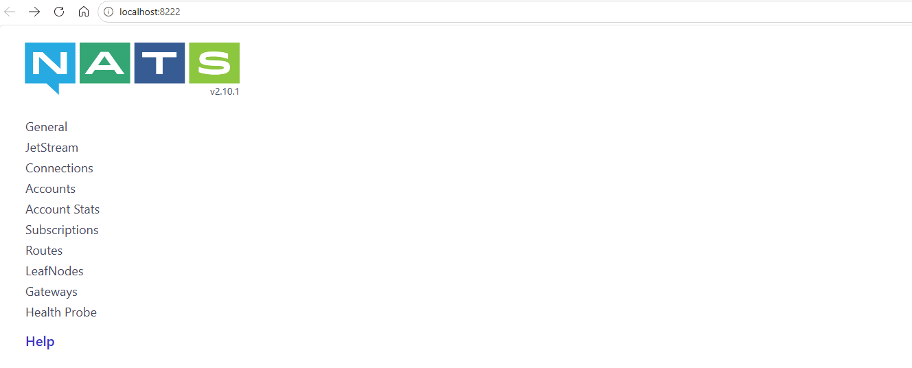 Preview of NATS Monitoring in the browser